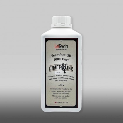 LeTech Neatsfoot Oil 100% Pure Birch Aroma 1000 ml